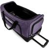 imagePacific Gear Rolling Duffel Wheels 30inch Luggage Hockey Bag Heavy DutyPurple