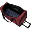 imagePacific Gear Rolling Duffel Wheels 30inch Luggage Hockey Bag Heavy DutyRed
