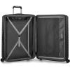 imageTravelers Choice Archer Polycarbonate Hardside Spinner Luggage Set Tie Down Straps Black Checked 29InchBlack