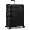 imageTravelers Choice Archer Polycarbonate Hardside Spinner Luggage Set Tie Down Straps Black Checked 29InchBlack