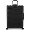 imageTravelers Choice Archer Polycarbonate Hardside Spinner Luggage Set Tie Down Straps Black Checked 29InchBlack