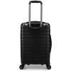 imageTravelers Choice Archer Polycarbonate Hardside Spinner Luggage Set Tie Down Straps Black Checked 29InchBlack