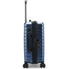 imageTravelers Choice Archer Polycarbonate Hardside Spinner Luggage Set Tie Down Straps Black Checked 29InchBlue