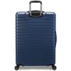 imageTravelers Choice Archer Polycarbonate Hardside Spinner Luggage Set Tie Down Straps Black Checked 29InchBlue