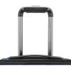 imageTravelers Choice Archer Polycarbonate Hardside Spinner Luggage Set Tie Down Straps Black Checked 29InchBlue
