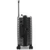 imageTravelers Choice Archer Polycarbonate Hardside Spinner Luggage Set Tie Down Straps Black Checked 29InchGrey