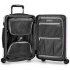 imageTravelers Choice Archer Polycarbonate Hardside Spinner Luggage Set Tie Down Straps Black Checked 29InchLight Purple