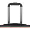 imageTravelers Choice Archer Polycarbonate Hardside Spinner Luggage Set Tie Down Straps Black Checked 29InchOrange