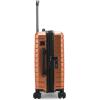 imageTravelers Choice Archer Polycarbonate Hardside Spinner Luggage Set Tie Down Straps Black Checked 29InchOrange