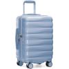 imageTravelers Choice Edinburgh II Hardside Spinner Luggage with TSA Lock Red 3 Piece 212529Blue