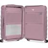 imageTravelers Choice Edinburgh II Hardside Spinner Luggage with TSA Lock Red 3 Piece 212529Pink