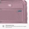 imageTravelers Choice Edinburgh II Hardside Spinner Luggage with TSA Lock Red 3 Piece 212529Pink