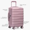 imageTravelers Choice Edinburgh II Hardside Spinner Luggage with TSA Lock Red 3 Piece 212529Pink