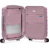 imageTravelers Choice Edinburgh II Hardside Spinner Luggage with TSA Lock Red 3 Piece 212529Pink
