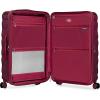 imageTravelers Choice Edinburgh II Hardside Spinner Luggage with TSA Lock Red 3 Piece 212529Red