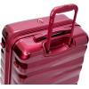imageTravelers Choice Edinburgh II Hardside Spinner Luggage with TSA Lock Red 3 Piece 212529Red