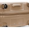 imageTravelers Choice Edinburgh II Hardside Spinner Luggage with TSA Lock Red 3 Piece 212529Sand