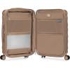 imageTravelers Choice Edinburgh II Hardside Spinner Luggage with TSA Lock Red 3 Piece 212529Sand