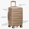 imageTravelers Choice Edinburgh II Hardside Spinner Luggage with TSA Lock Red 3 Piece 212529Sand