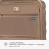 imageTravelers Choice Edinburgh II Hardside Spinner Luggage with TSA Lock Red 3 Piece 212529Sand