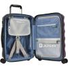 imageTravelers Choice Granville II Polycarbonate Expandable Spinner Luggage Gray 2 Piece Set 2129Purple