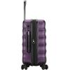 imageTravelers Choice Granville II Polycarbonate Expandable Spinner Luggage Gray 2 Piece Set 2129Purple