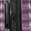 imageTravelers Choice Granville II Polycarbonate Expandable Spinner Luggage Gray 2 Piece Set 2129Purple