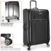 imageTravelers Choice Lares Softside Expandable Luggage with Spinner Wheels Navy 2 Piece Luggage SetBlack