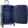 imageTravelers Choice Lares Softside Expandable Luggage with Spinner Wheels Navy 2 Piece Luggage SetGreen