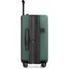 imageTravelers Choice Markham Hardside Expandable Luggage with Double Spinner Wheels CarryOn 21Inch Suitcase PurpleGreen
