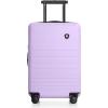imageTravelers Choice Markham Hardside Expandable Luggage with Double Spinner Wheels CarryOn 21Inch Suitcase PurplePurple