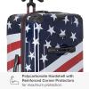 imageTravelers Choice Maxporter II Hardside Polycarbonate Spinner Wheels Navy 30quot Trunk LuggageAmerican Flag