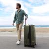 imageTravelers Choice Maxporter II Hardside Polycarbonate Spinner Wheels Navy 30quot Trunk LuggageDark Green