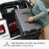 imageTravelers Choice Maxporter II Hardside Polycarbonate Spinner Wheels Navy 30quot Trunk LuggageGray