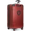 imageTravelers Choice Maxporter II Hardside Polycarbonate Spinner Wheels Navy 30quot Trunk LuggageRed