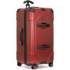 imageTravelers Choice Maxporter II Hardside Polycarbonate Spinner Wheels Navy 30quot Trunk LuggageRed