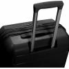 imageTravelers Choice Pagosa Indestructible Hardshell Expandable Spinner Luggage Black 22Inch CarryonBlack