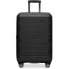 imageTravelers Choice Pagosa Indestructible Hardshell Expandable Spinner Luggage Black 22Inch CarryonBlack