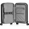 imageTravelers Choice Pagosa Indestructible Hardshell Expandable Spinner Luggage Black 22Inch CarryonBlack