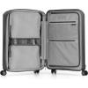 imageTravelers Choice Pagosa Indestructible Hardshell Expandable Spinner Luggage Black 22Inch CarryonGray