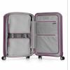 imageTravelers Choice Pagosa Indestructible Hardshell Expandable Spinner Luggage Black 22Inch CarryonMauve