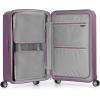 imageTravelers Choice Pagosa Indestructible Hardshell Expandable Spinner Luggage Black 22Inch CarryonMauve