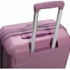 imageTravelers Choice Pagosa Indestructible Hardshell Expandable Spinner Luggage Black 22Inch CarryonMauve