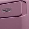 imageTravelers Choice Pagosa Indestructible Hardshell Expandable Spinner Luggage Black 22Inch CarryonMauve