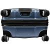 imageTravelers Choice Polycarbonate Hardside Expandable Spinner Luggage Brushed Metal Silverwood I 21InchNavy