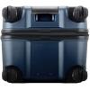 imageTravelers Choice Ultimax II 26quot Medium Trunk Spinner Luggage Tie Down Straps Matte Navy Checked InchMatte Navy