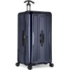 imageTravelers Choice Ultimax II 26quot Medium Trunk Spinner Luggage Tie Down Straps Matte Navy Checked InchMatte Navy