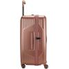 imageTravelers Choice Ultimax II 26quot Medium Trunk Spinner Luggage Tie Down Straps Matte Navy Checked InchRose Pink