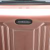 imageTravelers Choice Ultimax II 26quot Medium Trunk Spinner Luggage Tie Down Straps Matte Navy Checked InchRose Pink