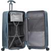 imageTravelers Choice Ultimax II 26quot Medium Trunk Spinner Luggage Tie Down Straps Matte Navy Checked InchTeal
